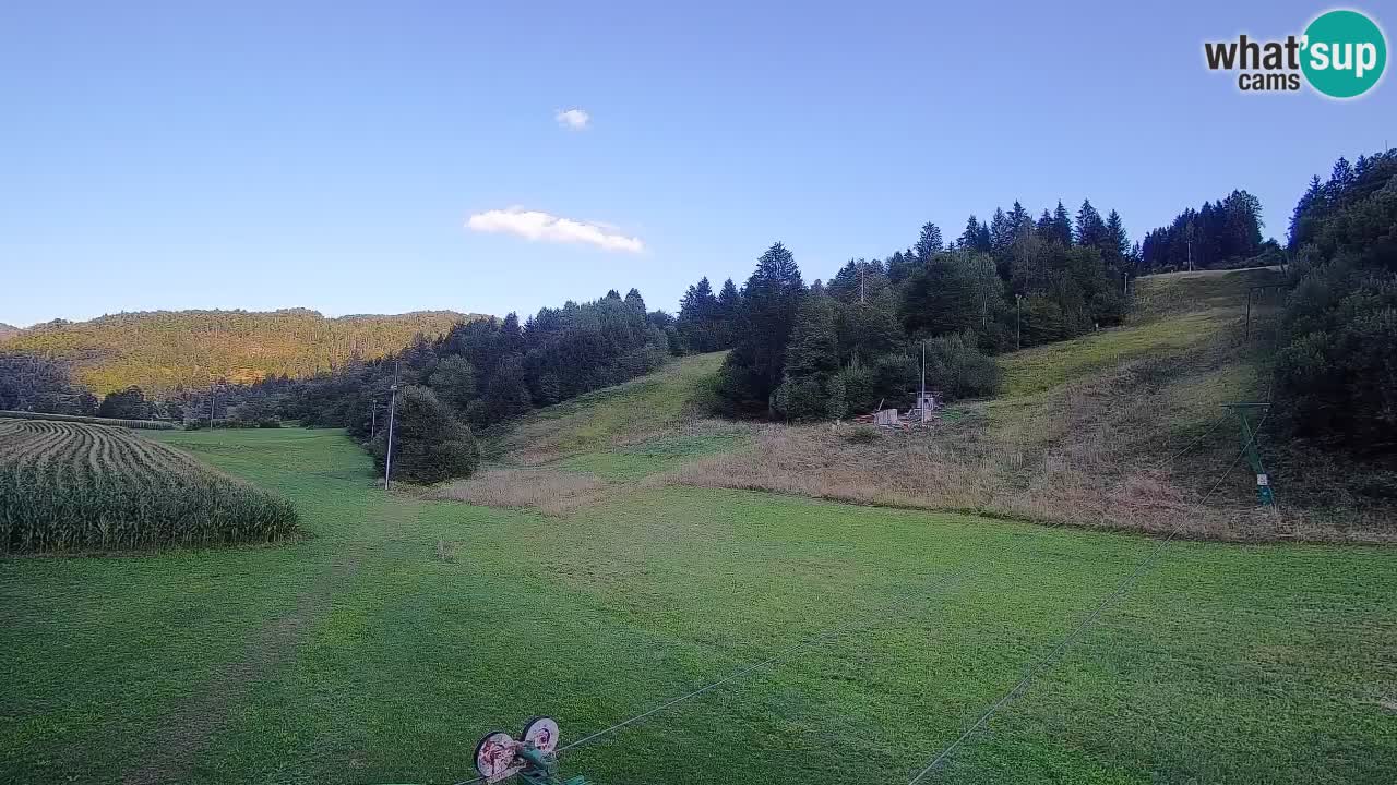 Webcam Smučišče Senožeta – Ski Resort Live View near Bohinj