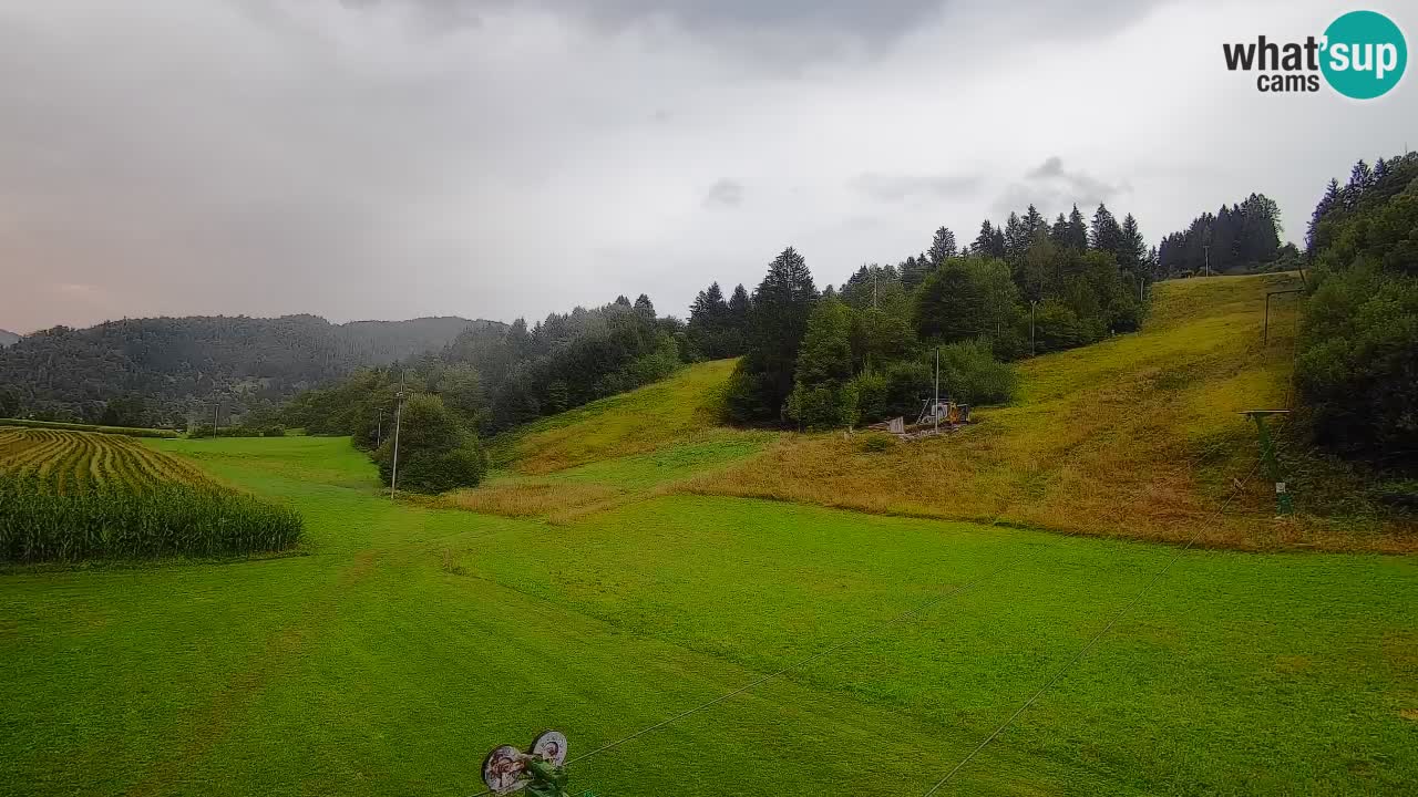 Web kamera Smučišče Senožeta – Skijalište u Srednjoj Vasi kod Bohinja