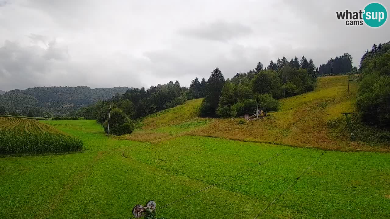 Webcam Smučišče Senožeta – Stazione sciistica a Srednja Vas vicino Bohinj