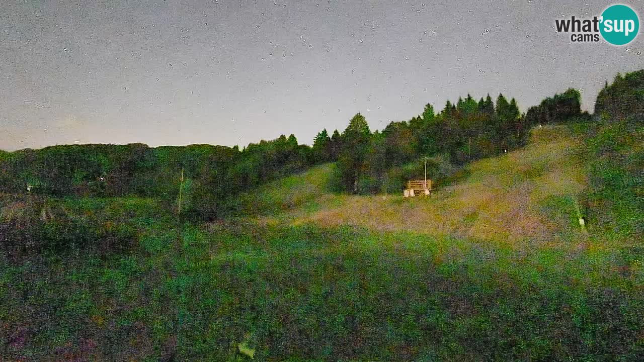 Cámara web Smučišče Senožeta – Estación de esquí en Srednja Vas cerca de Bohinj