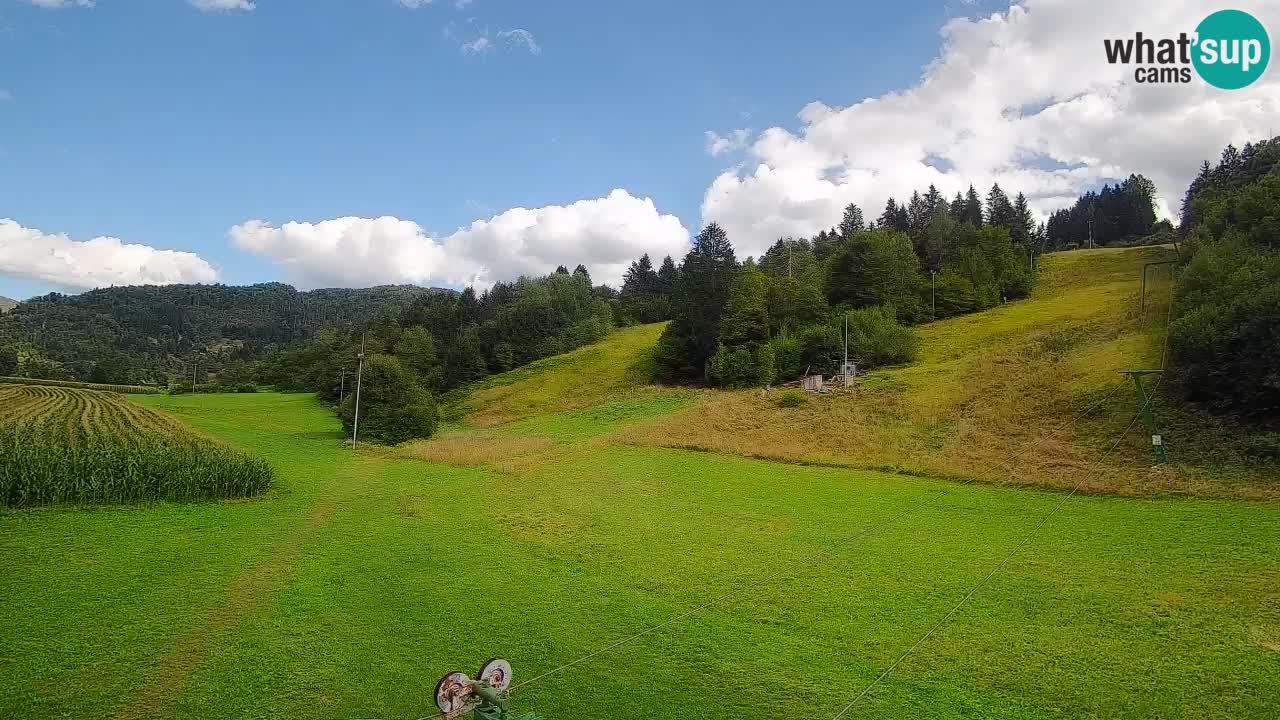 Webcam Smučišče Senožeta – Ski Resort Live View near Bohinj