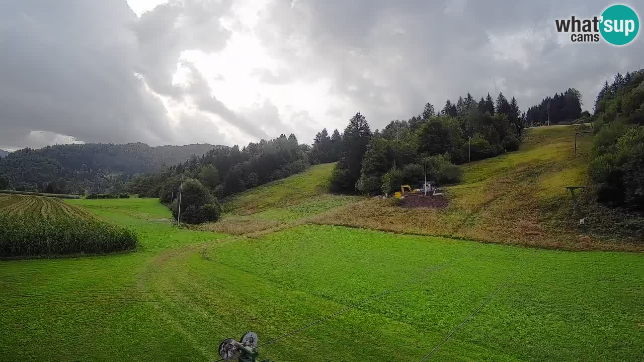 Webcam Smučišče Senožeta – Stazione sciistica a Srednja Vas vicino Bohinj