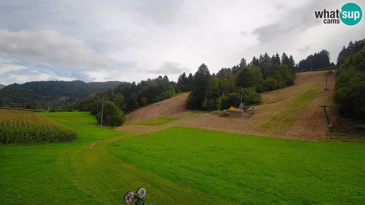 Webcam Smučišče Senožeta – Ski Resort Live View near Bohinj
