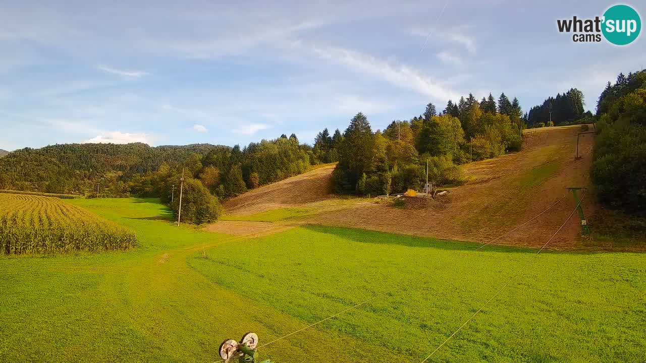 Webcam Smučišče Senožeta – Stazione sciistica a Srednja Vas vicino Bohinj