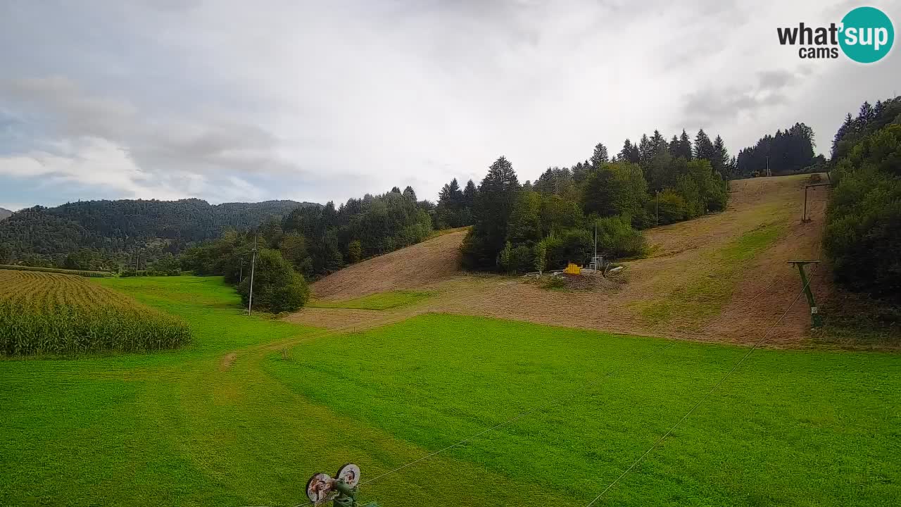 Webcam Smučišče Senožeta – Ski Resort Live View near Bohinj
