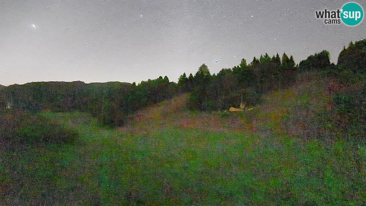 Webcam Smučišče Senožeta – Stazione sciistica a Srednja Vas vicino Bohinj