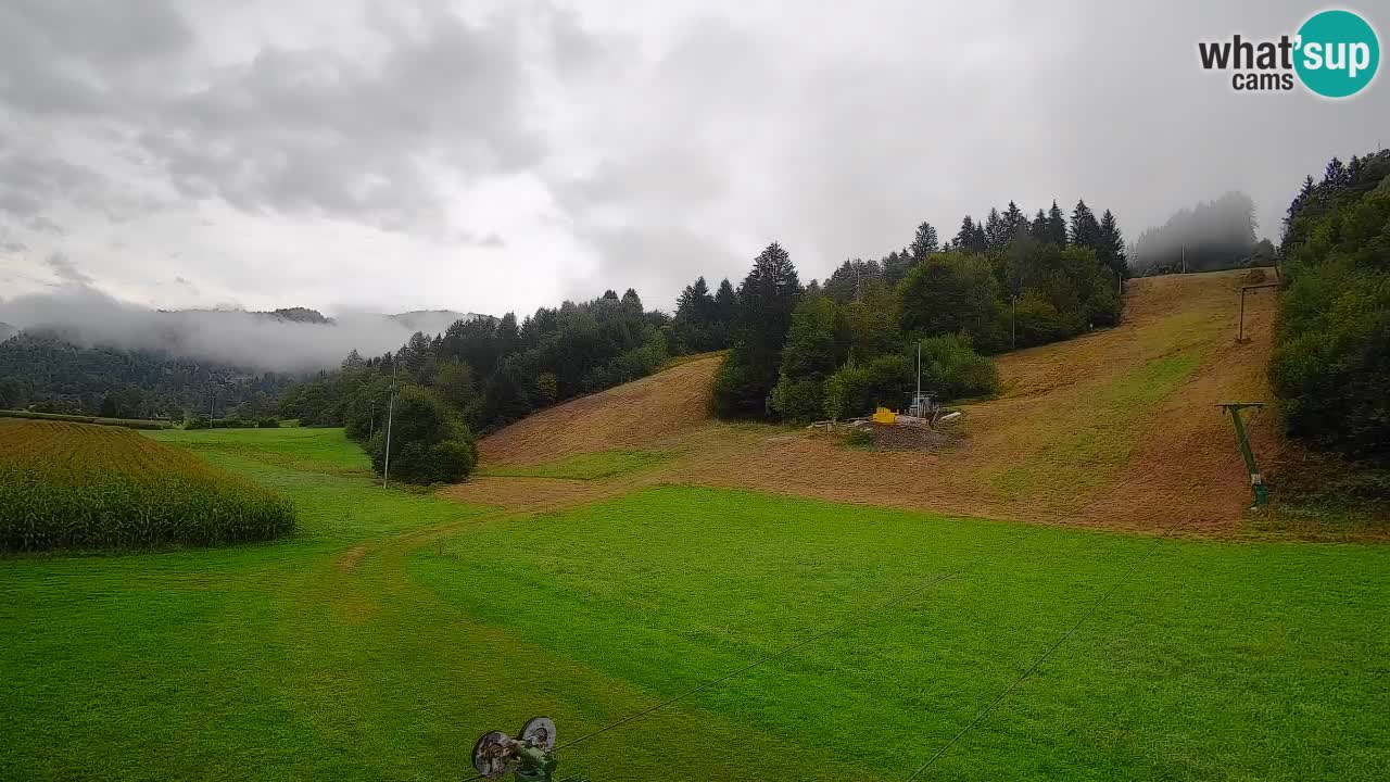 Webcam Smučišče Senožeta – Ski Resort Live View near Bohinj