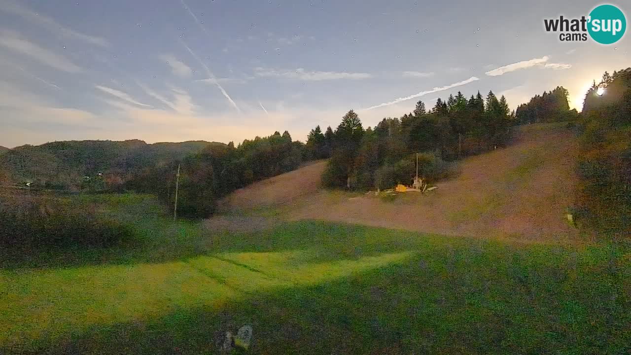 Webcam Smučišče Senožeta – Ski Resort Live View near Bohinj