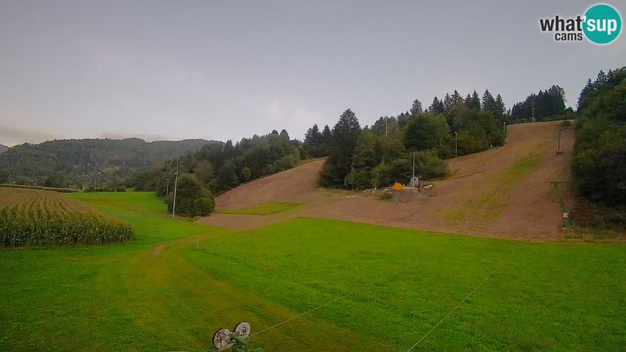 Webcam Smučišče Senožeta – Ski Resort Live View near Bohinj