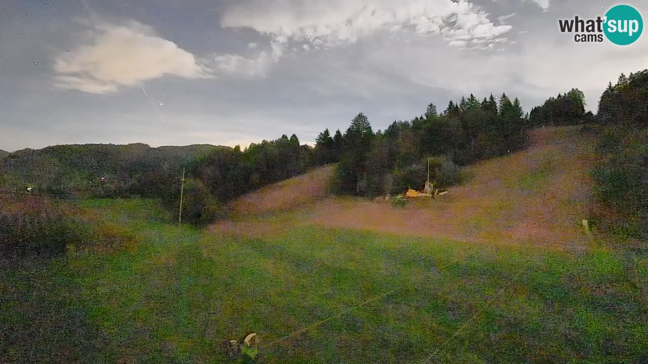 Webcam Smučišče Senožeta – Stazione sciistica a Srednja Vas vicino Bohinj