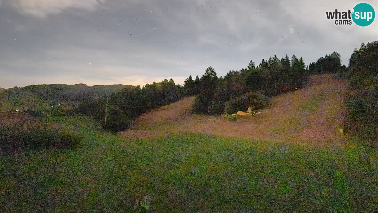 Webcam Smučišče Senožeta – Stazione sciistica a Srednja Vas vicino Bohinj