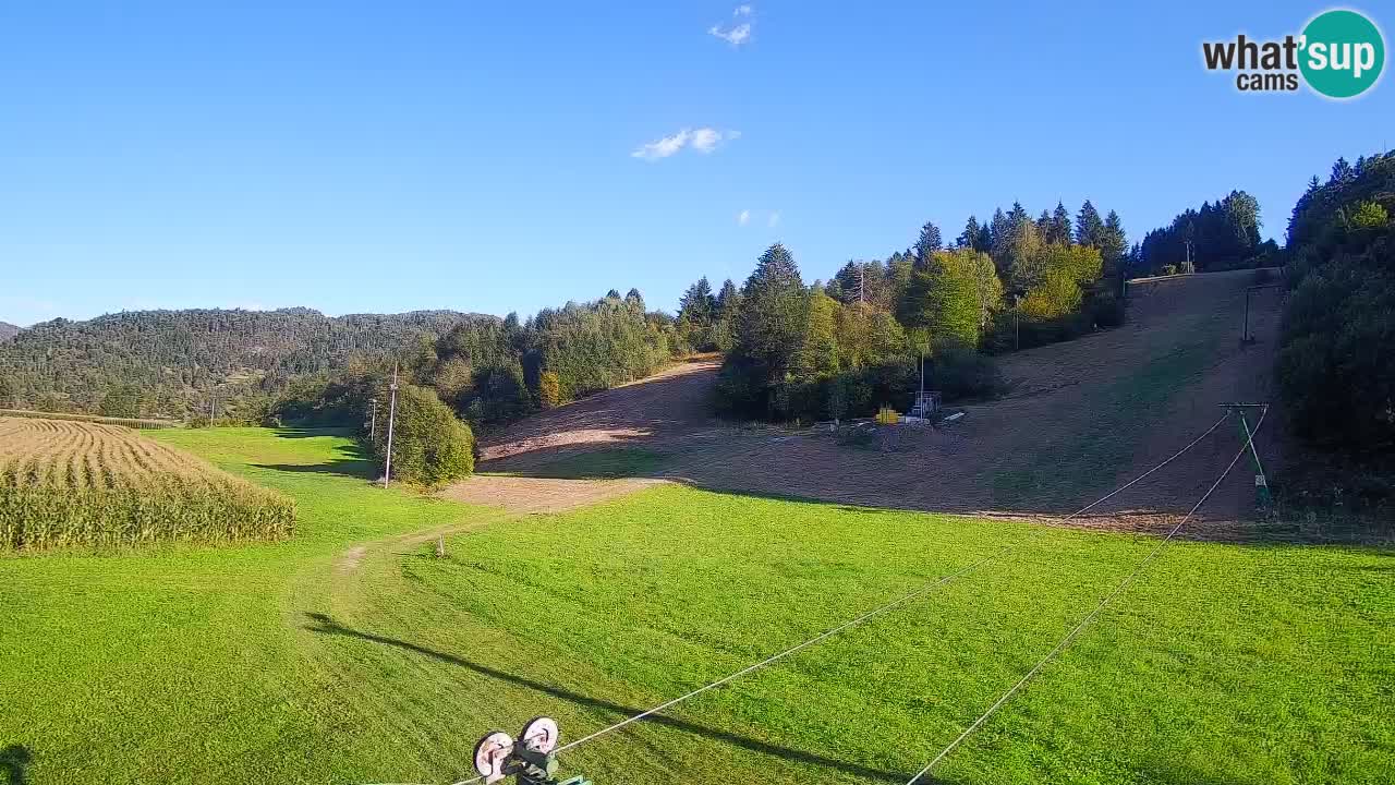 Webcam Smučišče Senožeta – Ski Resort Live View near Bohinj