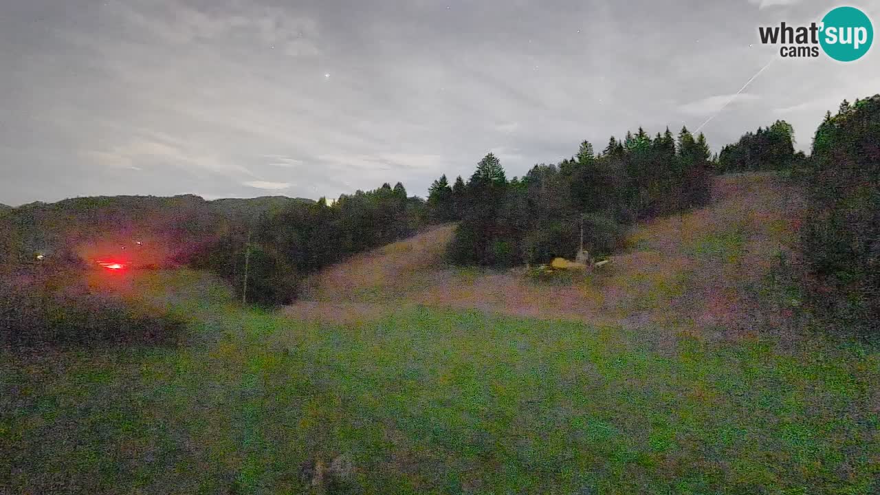 Webcam Smučišče Senožeta – Ski Resort Live View near Bohinj
