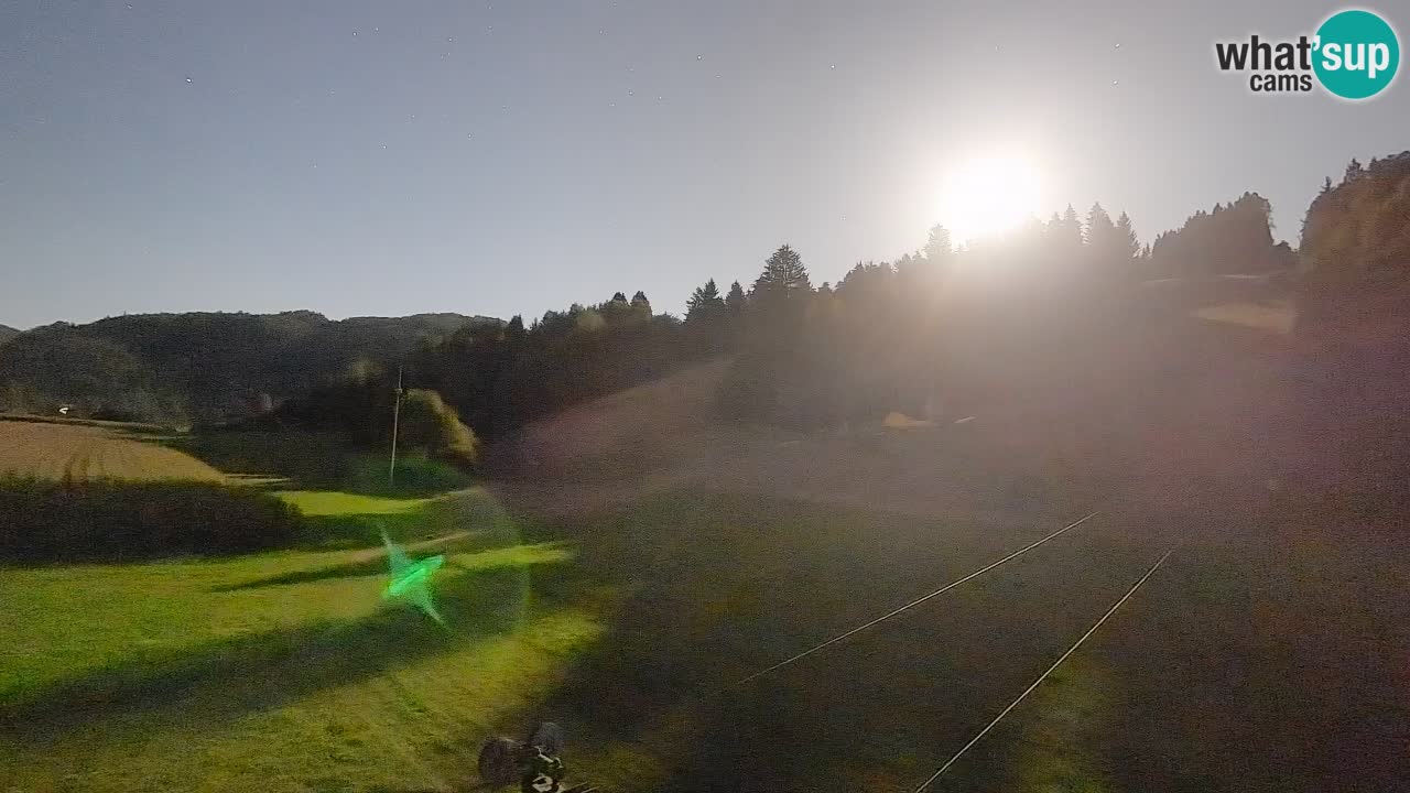 Webcam Smučišče Senožeta – Ski Resort Live View near Bohinj