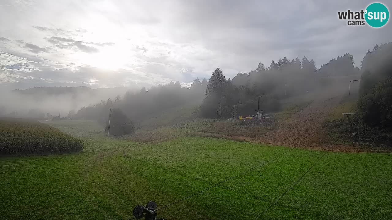 Webcam Smučišče Senožeta – Ski Resort Live View near Bohinj