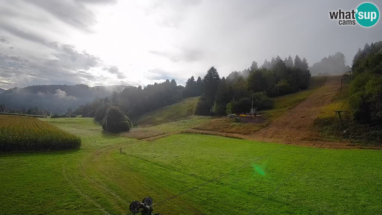 Webcam Smučišče Senožeta – Stazione sciistica a Srednja Vas vicino Bohinj