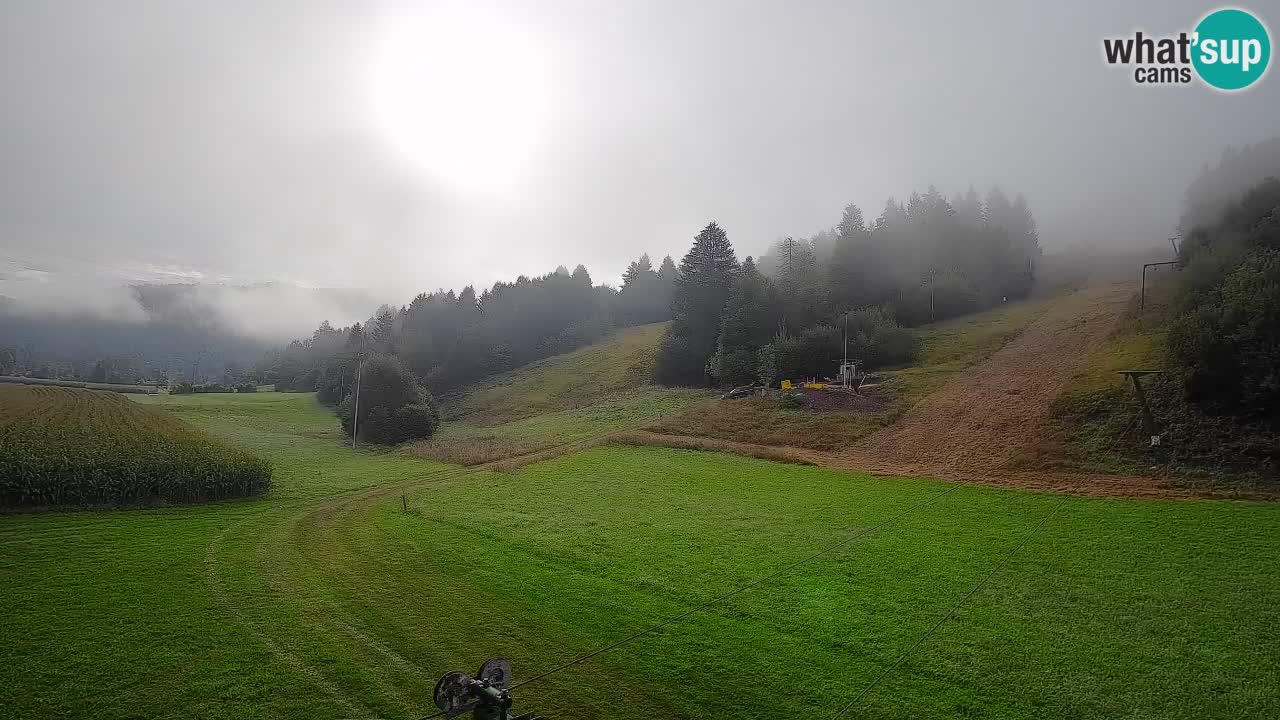 Webcam Smučišče Senožeta – Stazione sciistica a Srednja Vas vicino Bohinj