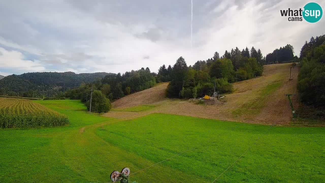 Webcam Smučišče Senožeta – Ski Resort Live View near Bohinj