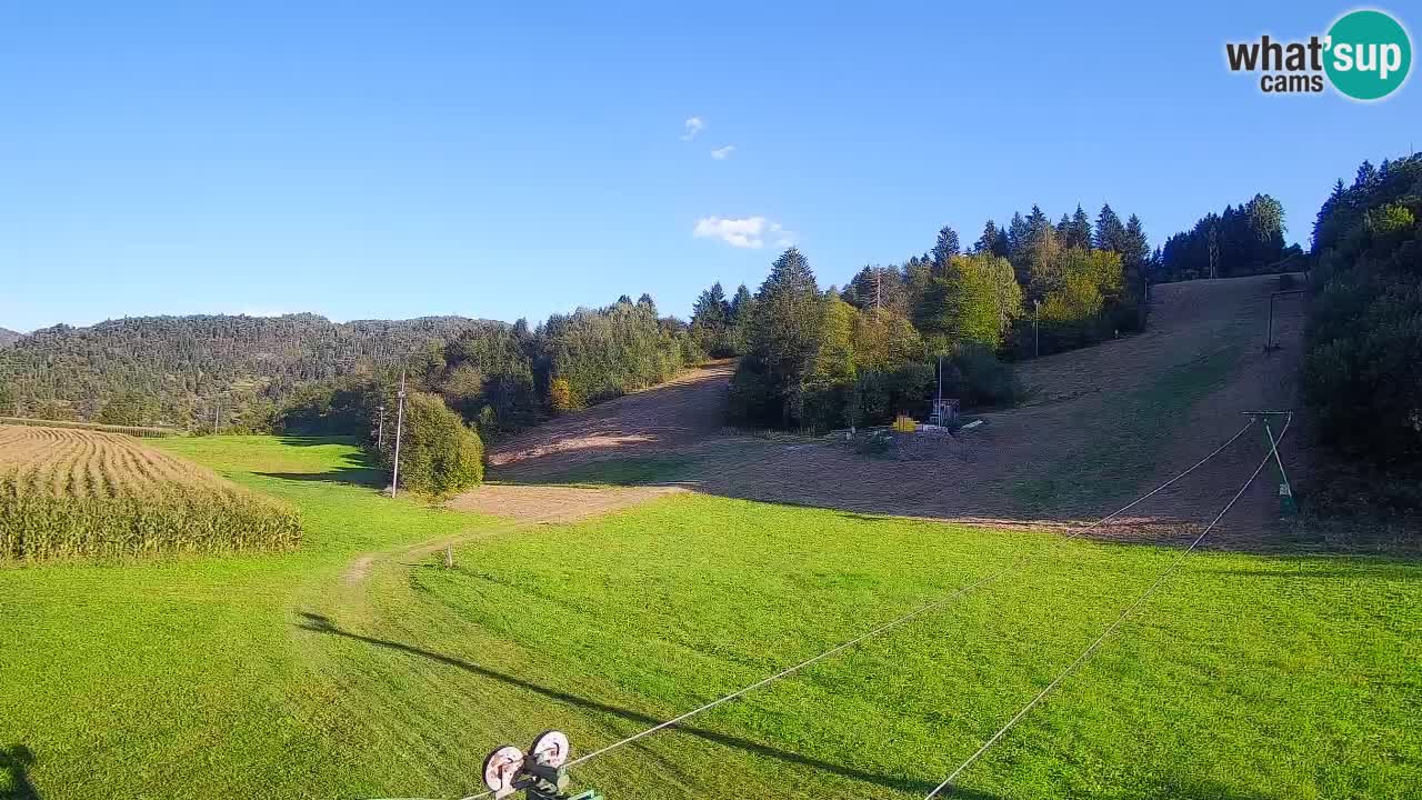 Webcam Smučišče Senožeta – Ski Resort Live View near Bohinj