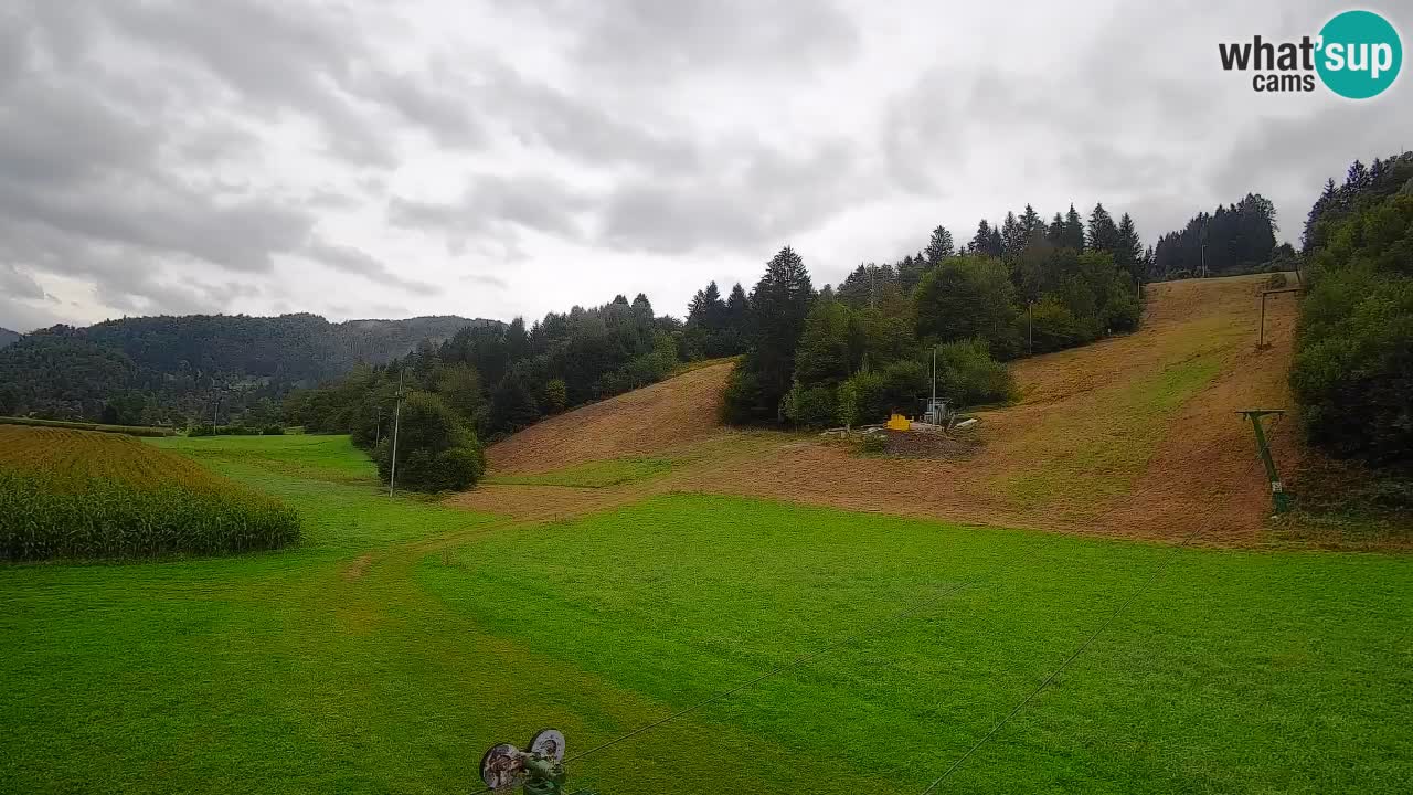 Webcam Smučišče Senožeta – Ski Resort Live View near Bohinj