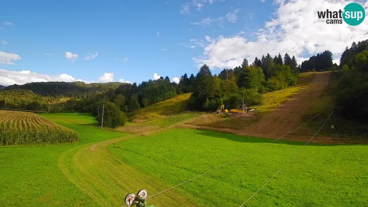 Webcam Smučišče Senožeta – Stazione sciistica a Srednja Vas vicino Bohinj
