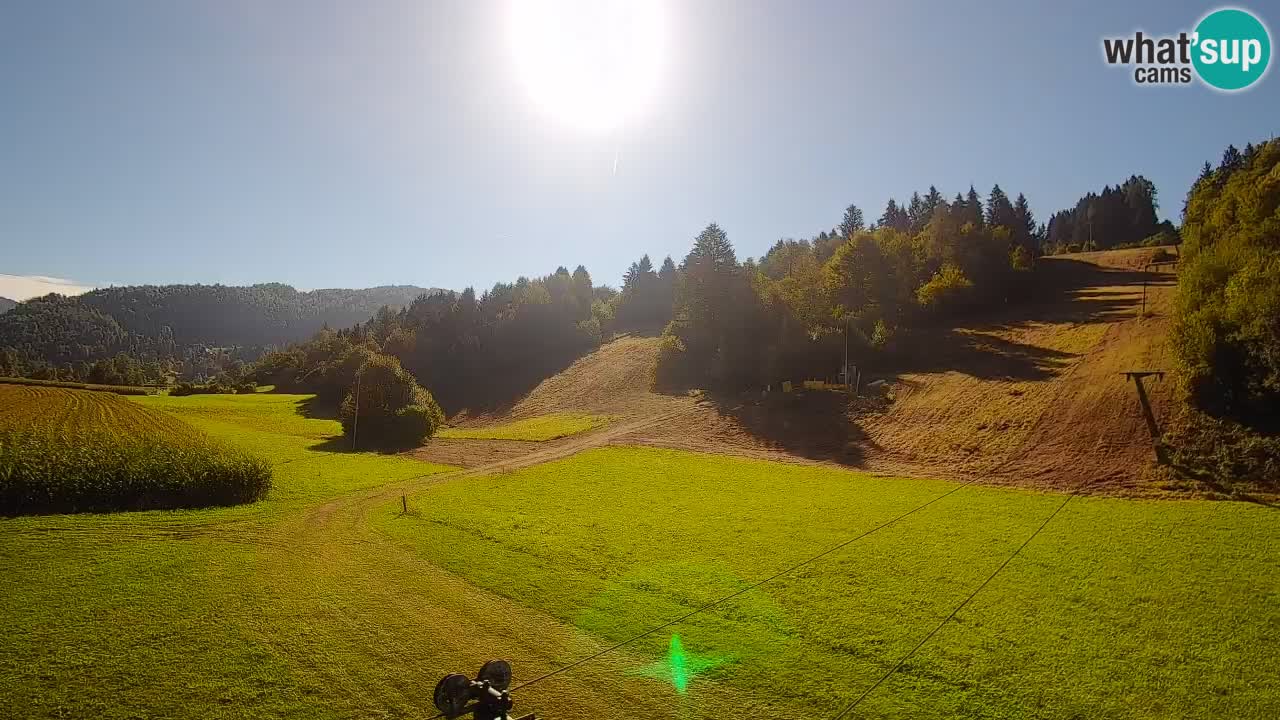Webcam Smučišče Senožeta – Ski Resort Live View near Bohinj