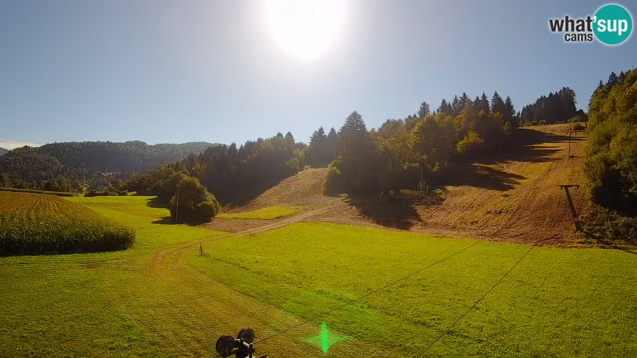 Webcam Smučišče Senožeta – Stazione sciistica a Srednja Vas vicino Bohinj