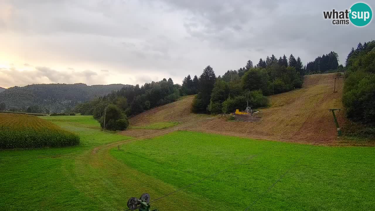 Webcam Smučišče Senožeta – Ski Resort Live View near Bohinj