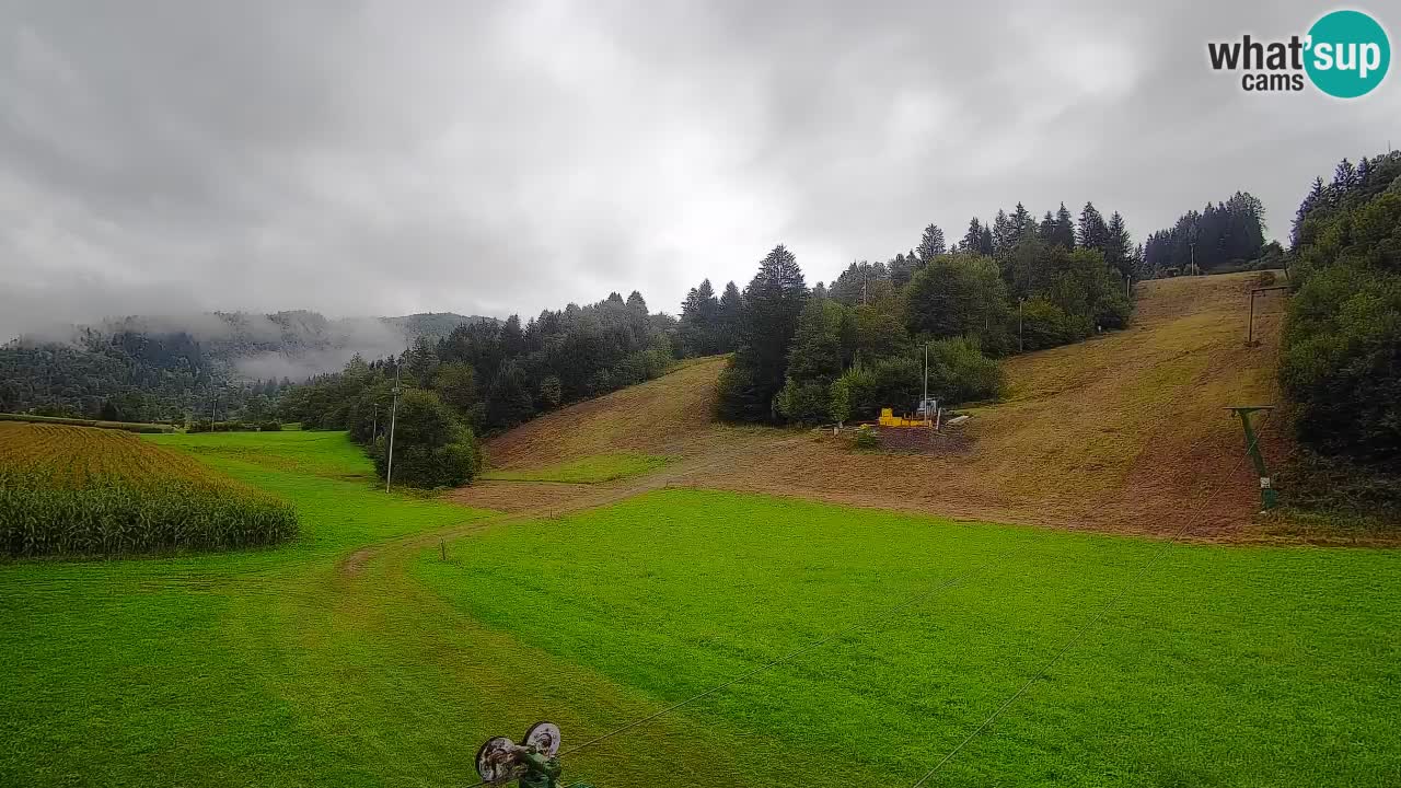 Webcam Smučišče Senožeta – Stazione sciistica a Srednja Vas vicino Bohinj