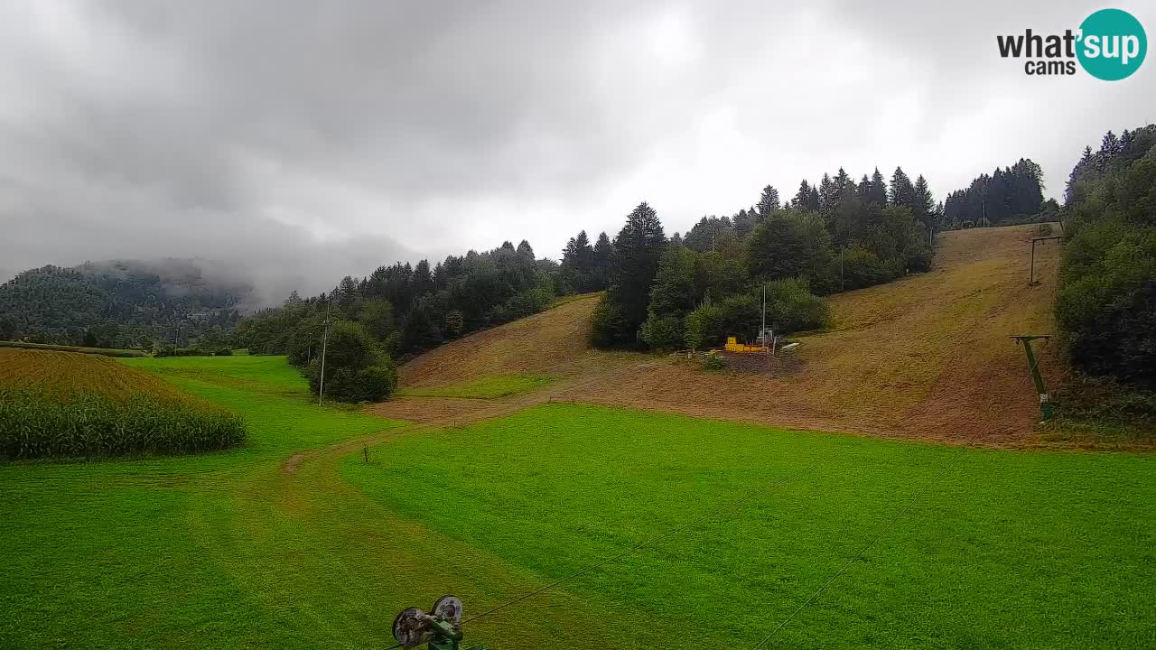 Webcam Smučišče Senožeta – Stazione sciistica a Srednja Vas vicino Bohinj