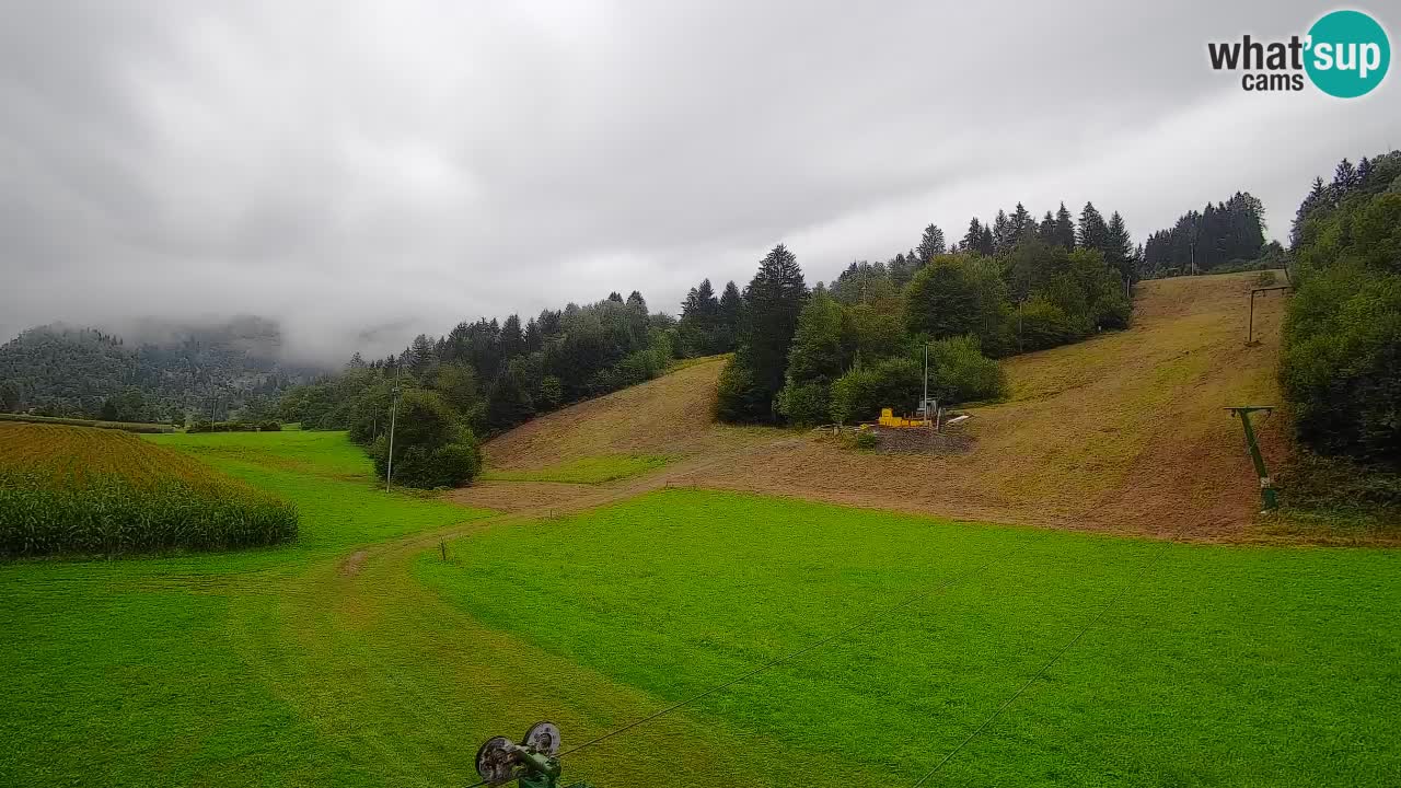 Webcam Smučišče Senožeta – Ski Resort Live View near Bohinj