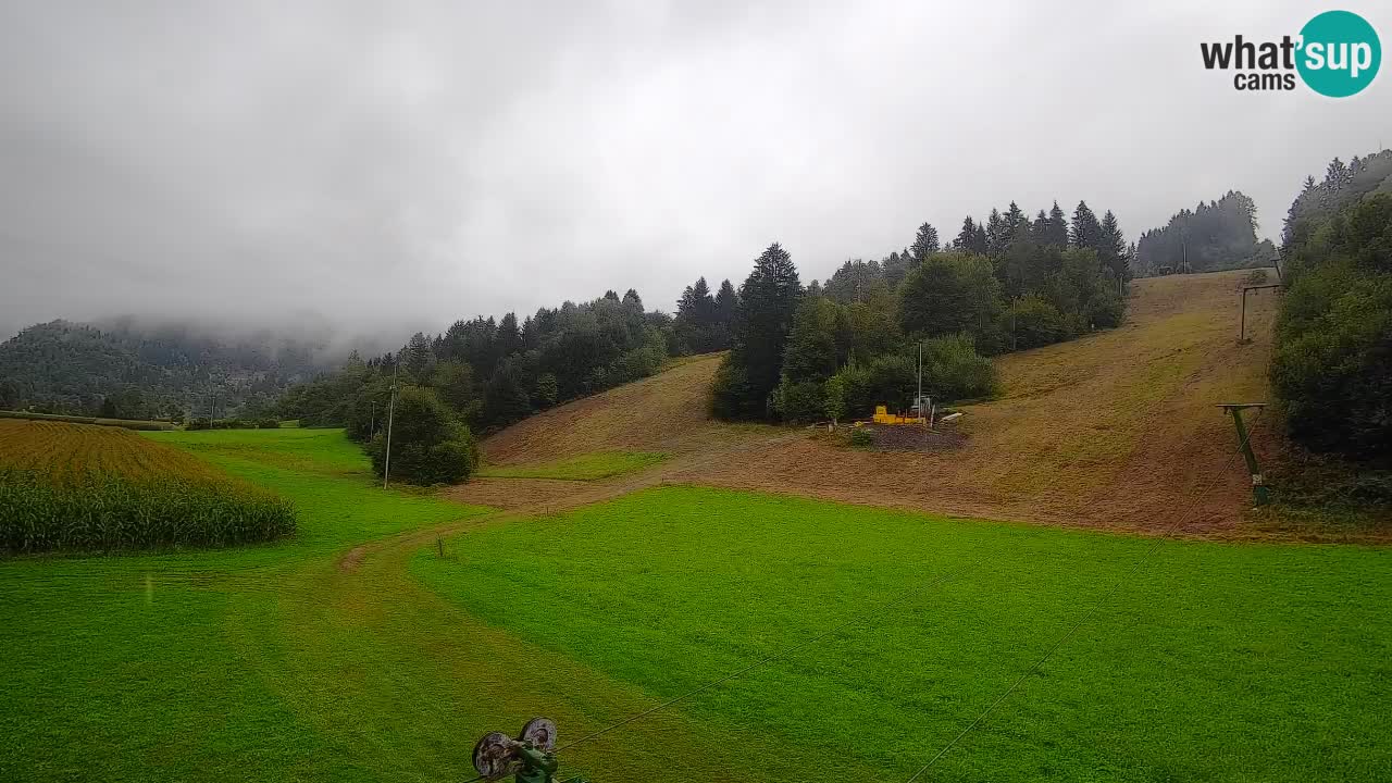 Webcam Smučišče Senožeta – Ski Resort Live View near Bohinj
