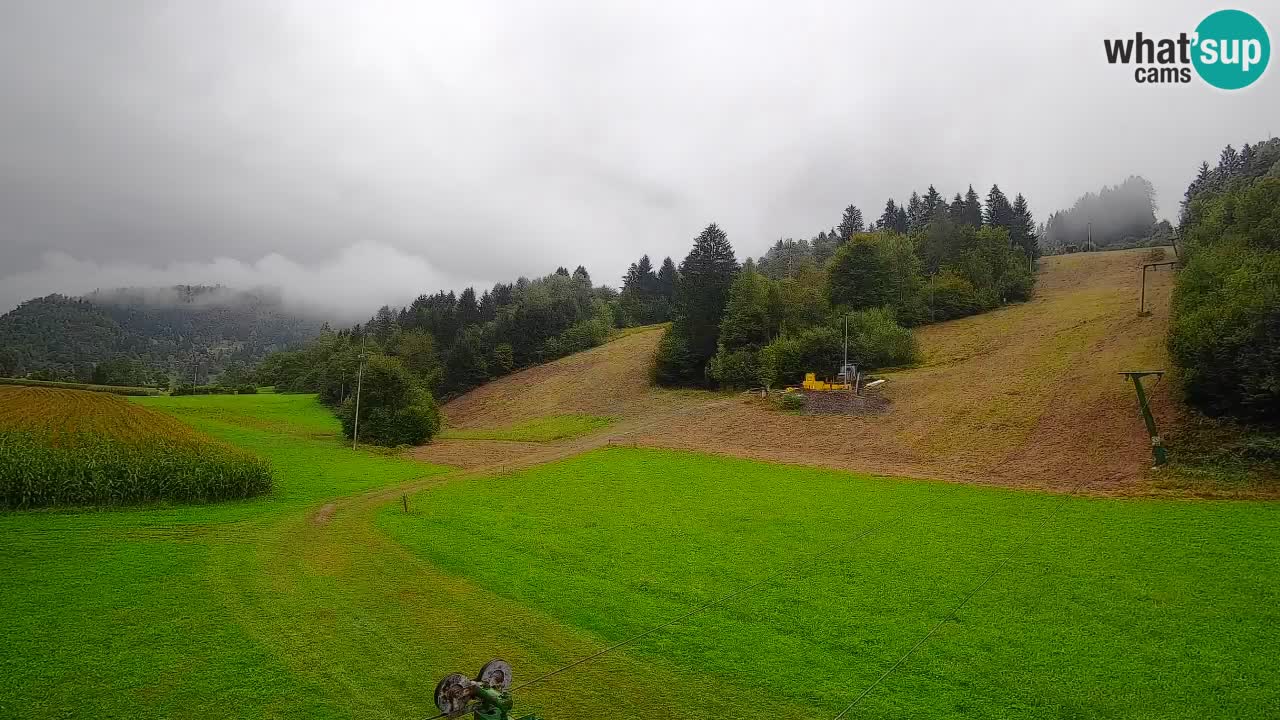 Webcam Smučišče Senožeta – Ski Resort Live View near Bohinj