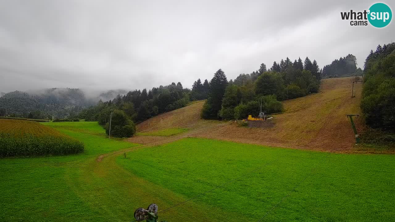 Webcam Smučišče Senožeta – Stazione sciistica a Srednja Vas vicino Bohinj