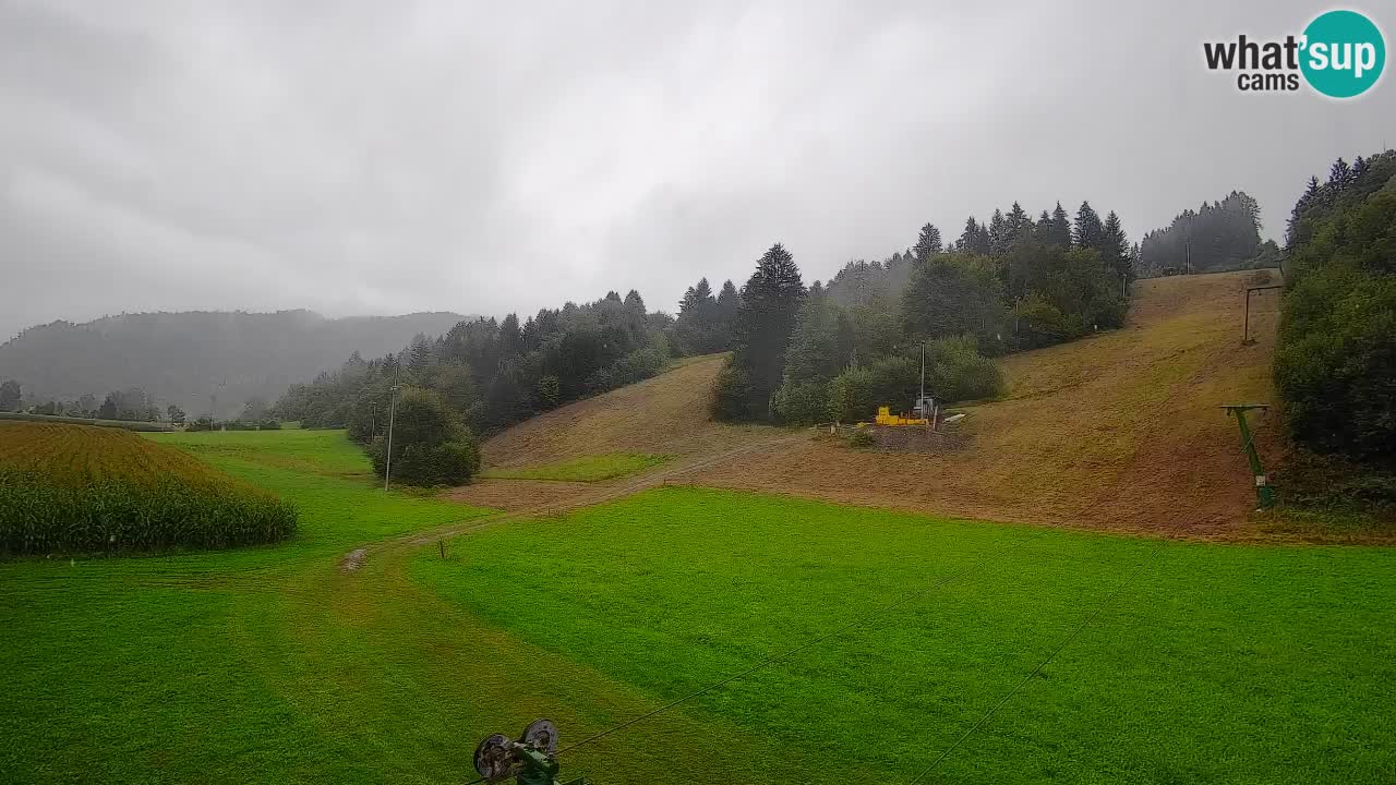 Webcam Smučišče Senožeta – Ski Resort Live View near Bohinj