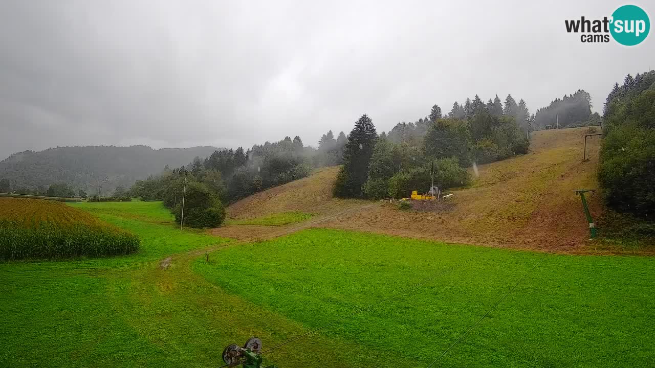 Webcam Smučišče Senožeta – Stazione sciistica a Srednja Vas vicino Bohinj