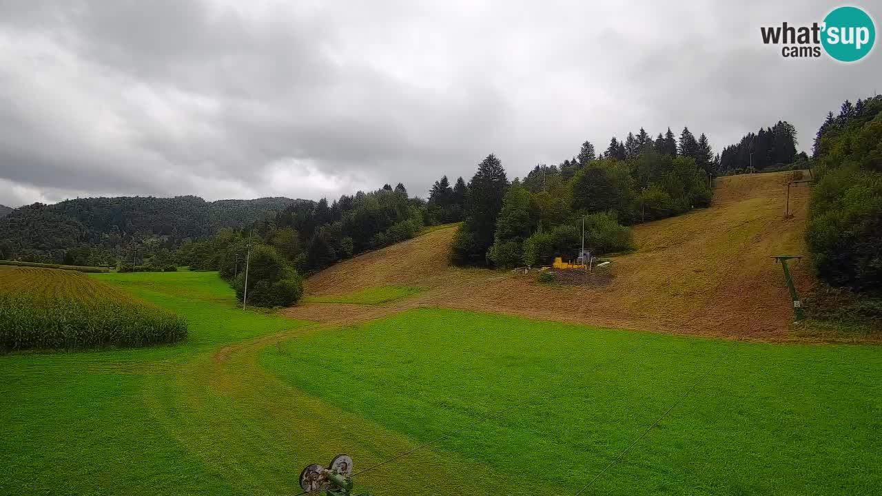 Webcam Smučišče Senožeta – Ski Resort Live View near Bohinj
