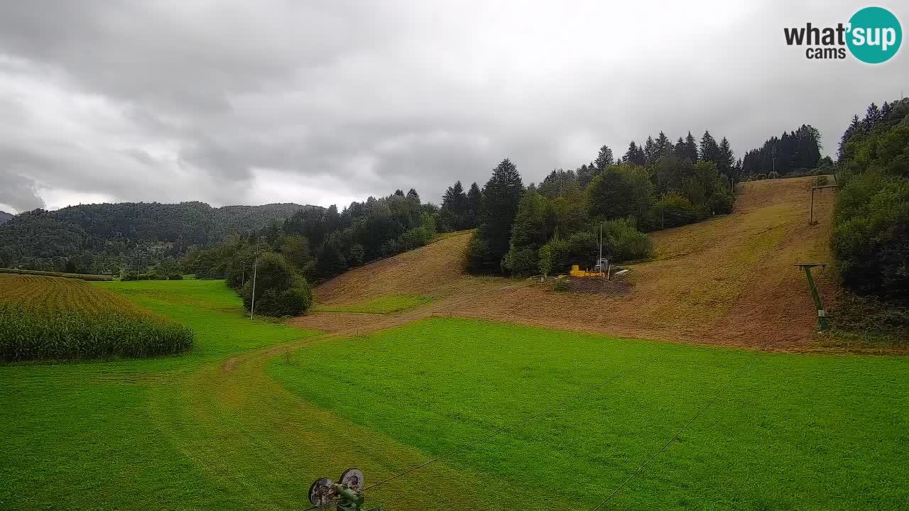 Webcam Smučišče Senožeta – Ski Resort Live View near Bohinj
