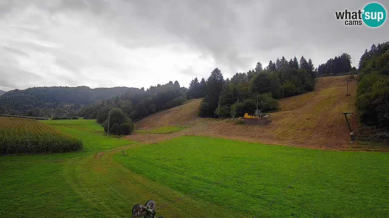 Webcam Smučišče Senožeta – Stazione sciistica a Srednja Vas vicino Bohinj