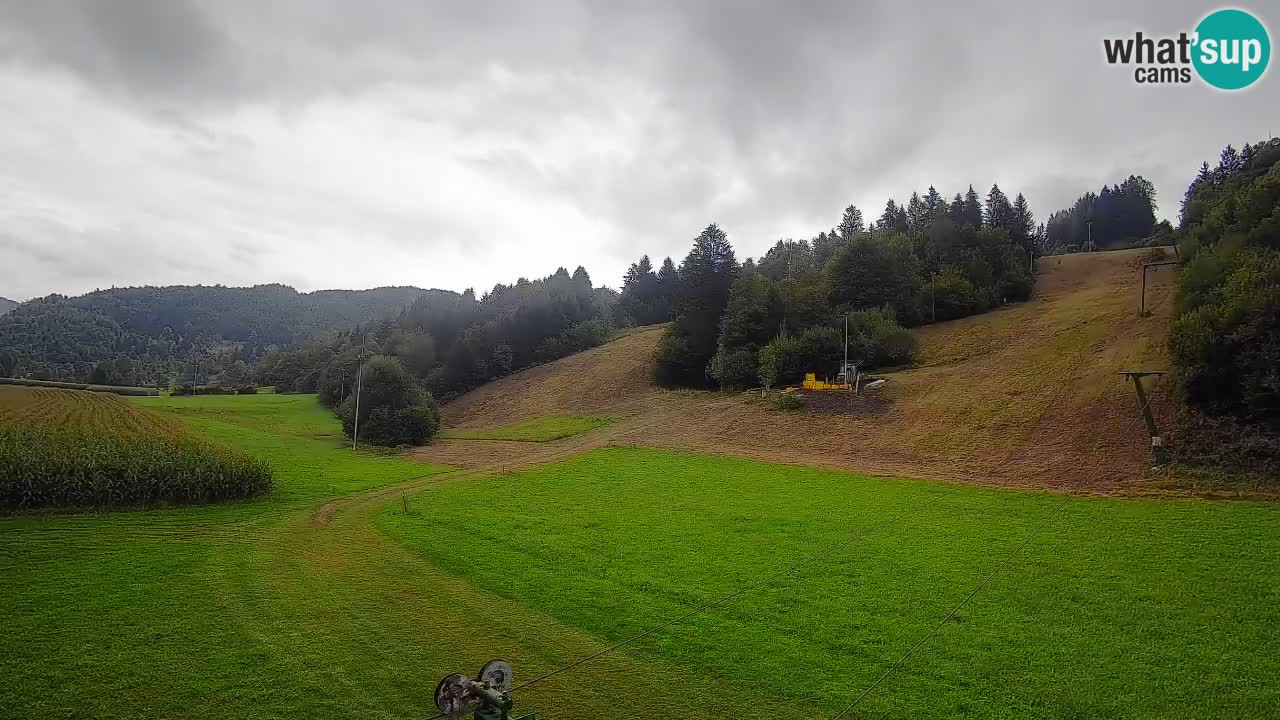 Webcam Smučišče Senožeta – Stazione sciistica a Srednja Vas vicino Bohinj