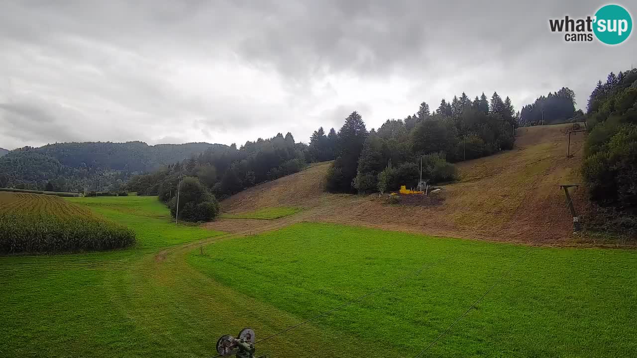 Webcam Smučišče Senožeta – Stazione sciistica a Srednja Vas vicino Bohinj