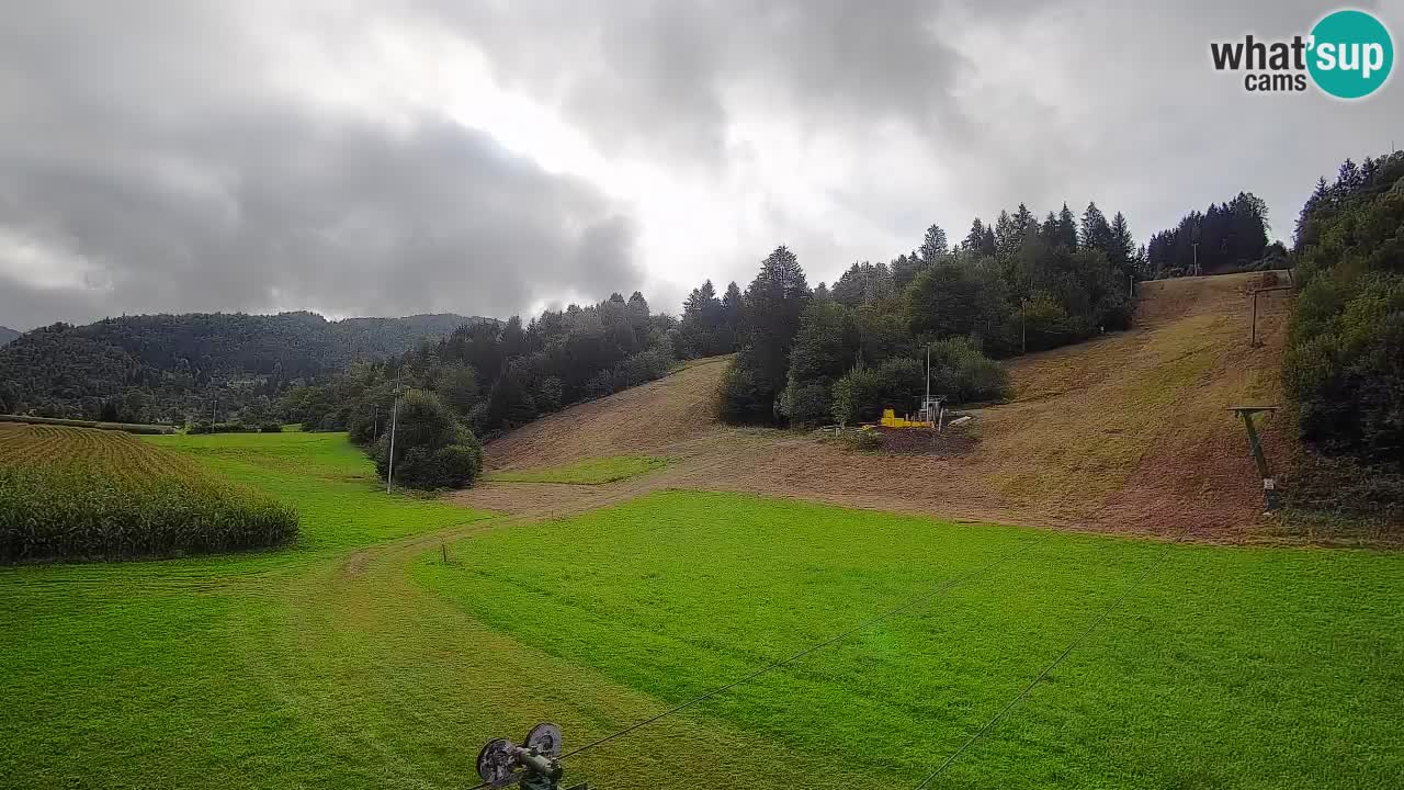 Webcam Smučišče Senožeta – Ski Resort Live View near Bohinj