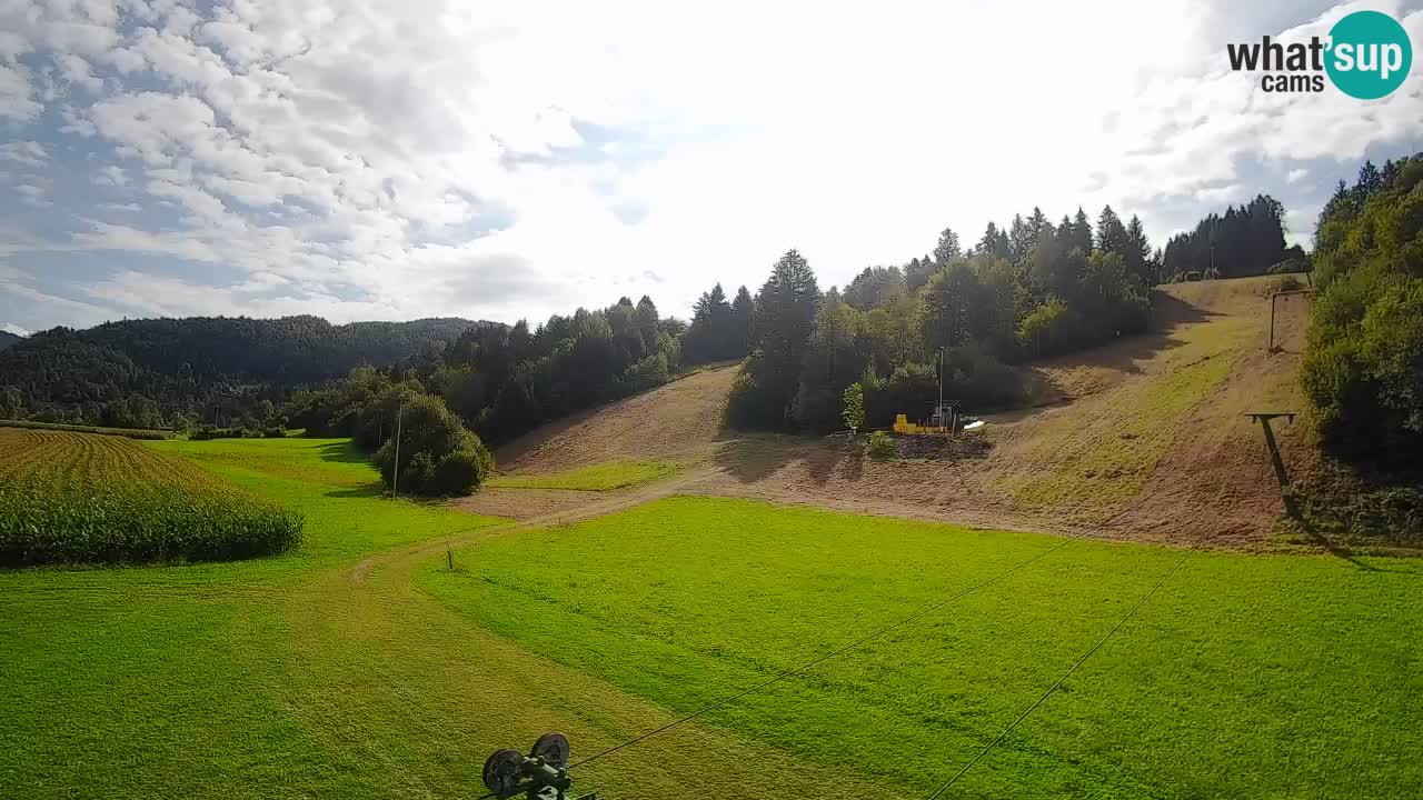 Webcam Smučišče Senožeta – Ski Resort Live View near Bohinj