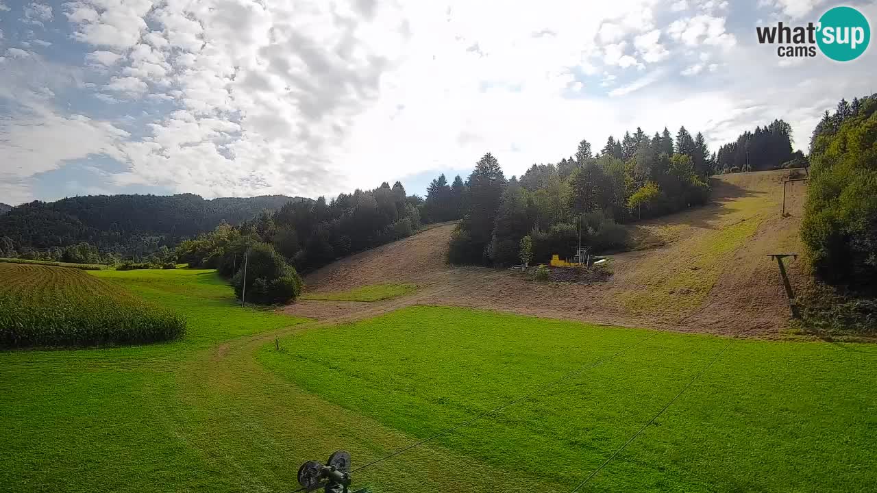 Webcam Smučišče Senožeta – Ski Resort Live View near Bohinj