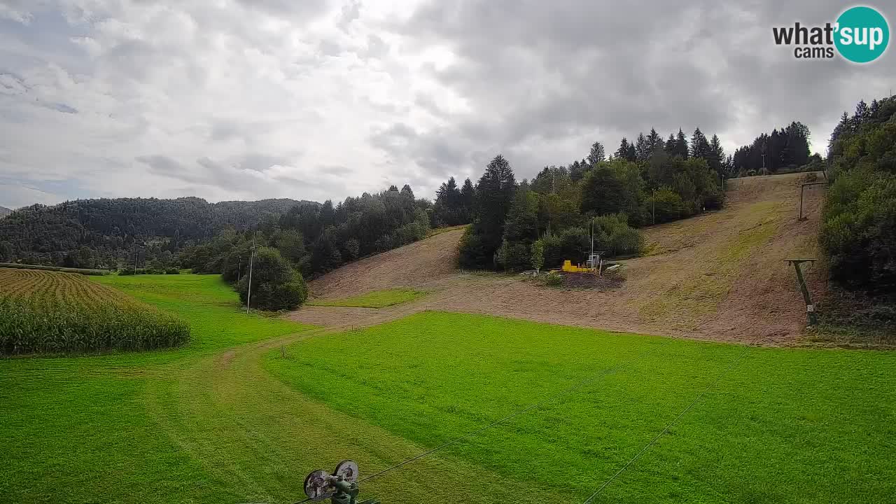 Webcam Smučišče Senožeta – Ski Resort Live View near Bohinj