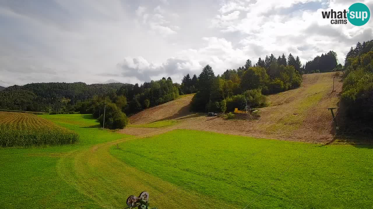 Webcam Smučišče Senožeta – Ski Resort Live View near Bohinj
