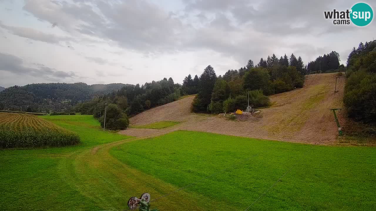 Webcam Smučišče Senožeta – Ski Resort Live View near Bohinj