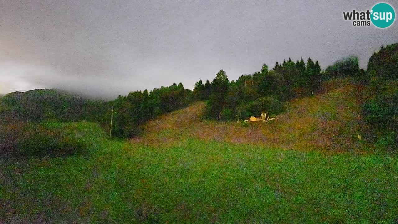 Webcam Smučišče Senožeta – Ski Resort Live View near Bohinj