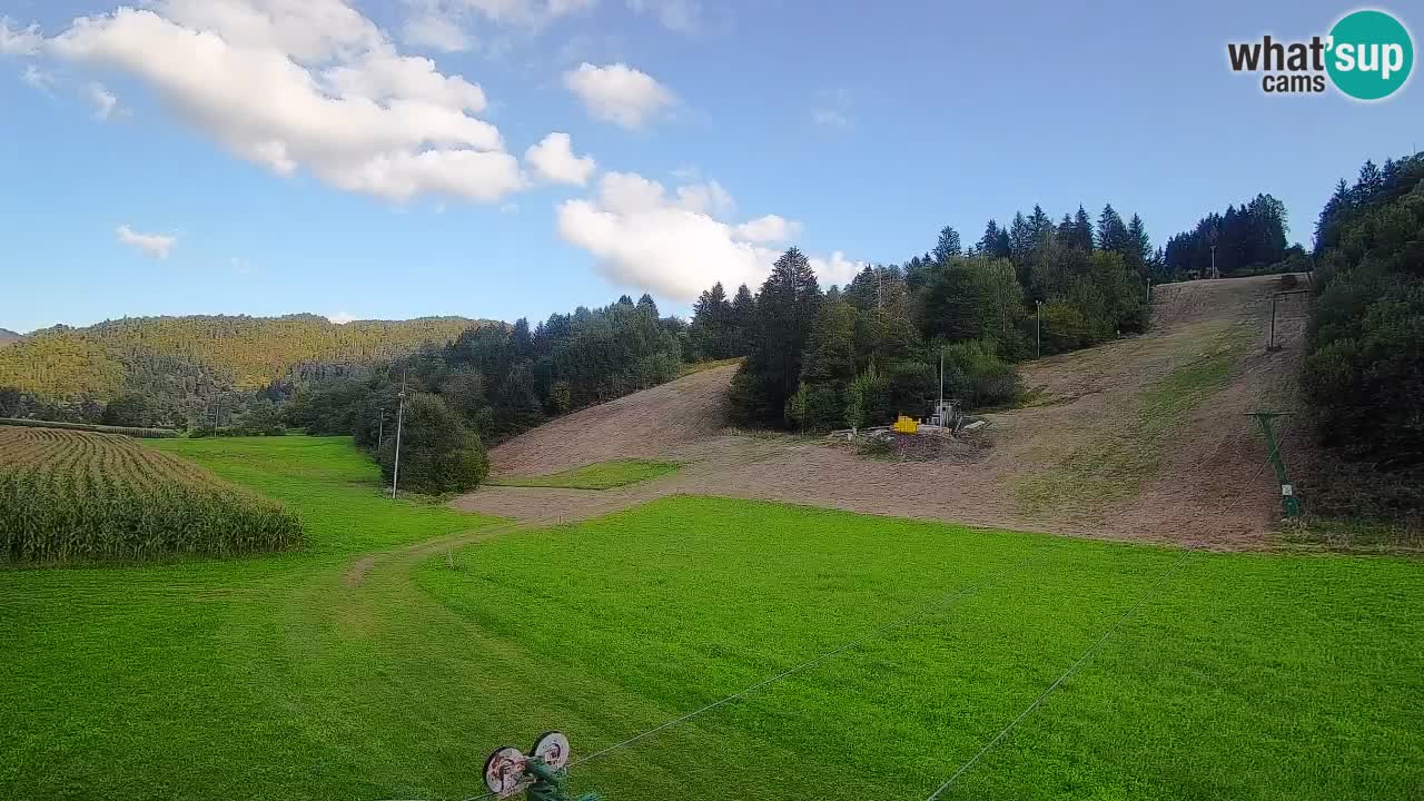 Webcam Smučišče Senožeta – Ski Resort Live View near Bohinj
