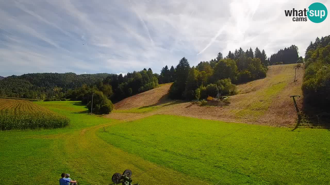 Webcam Smučišče Senožeta – Ski Resort Live View near Bohinj